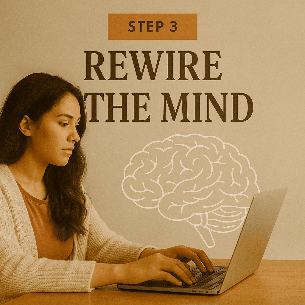 Step 3: Rewire the Mind Use practical tools to renew your thoughts, habits, and leadership style.